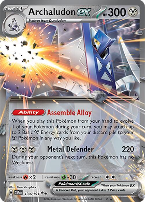 Archaludon ex 130/191 Surging Sparks