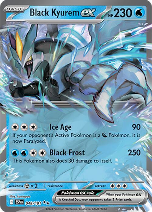 Black Kyurem ex 048/191 Surging Sparks