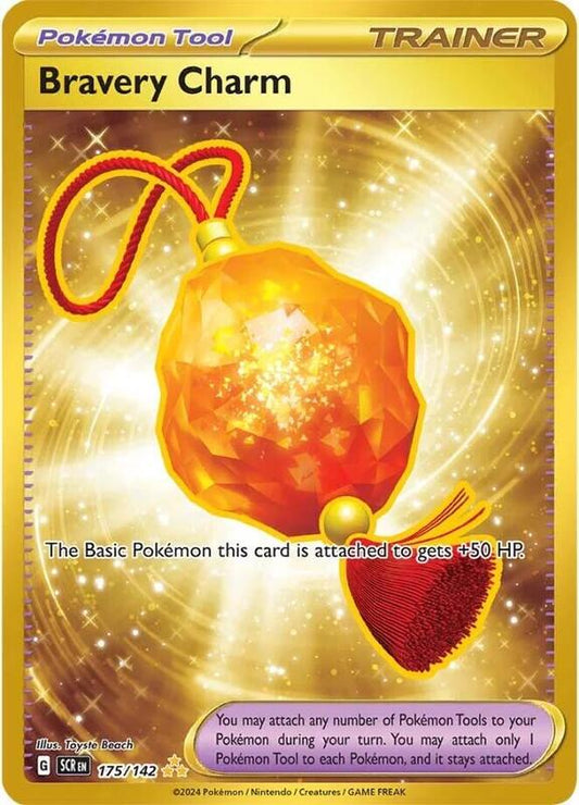 Bravery Charm Hyper Rare 175/142 Stellar Crown
