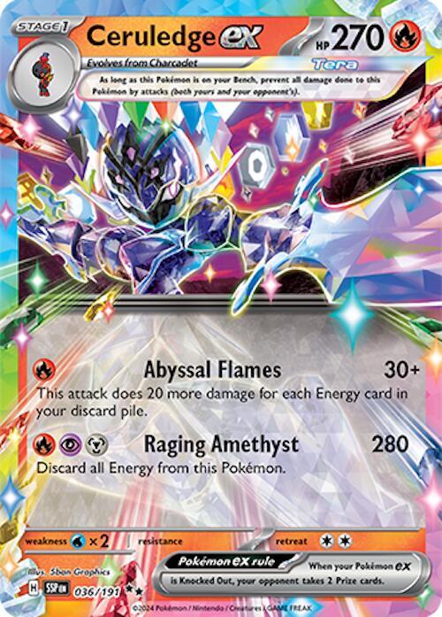 Ceruledge ex 036/191 Surging Sparks
