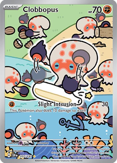 Clobbopus Illustration Rare 207/191 Surging Sparks