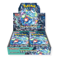 Pokemon Cards Stellar Crown, Japanese Stellar Miracle - Booster Box including 30 Pokemon Booster Packs - TCYM Product - No Shrink Wrap