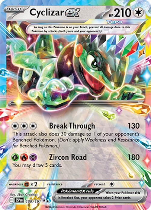 Cyclizar ex 159/191 Surging Sparks