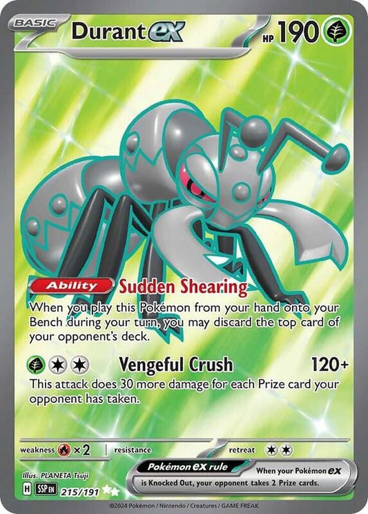 Durant ex  215/191 Surging Sparks