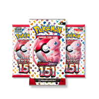 Pokemon Cards 151, Mixed - Mixed Booster Bundle including 3 Pokemon Booster Packs - TCYM Product