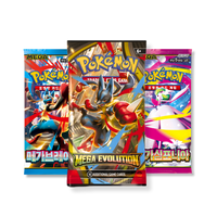 Pokemon Cards Mega Evolution, Mixed - Mixed Booster Bundle including 3 Pokemon Booster Packs - TCYM Product
