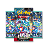 Pokemon Cards Stellar Crown, Mixed - Mixed Booster Bundle including 3 Pokemon Booster Packs - TCYM Product