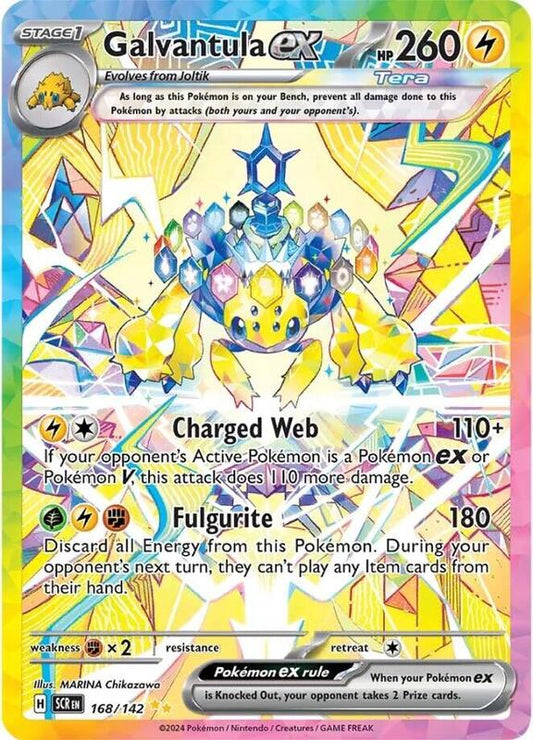 Galvantula ex Special Illustration Rare 168/142 Stellar Crown