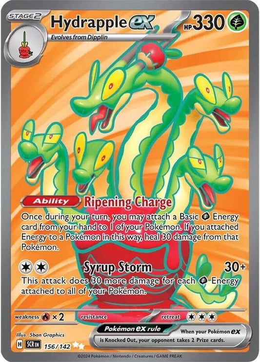 Hydrapple ex Ultra Rare 156/142 Stellar Crown