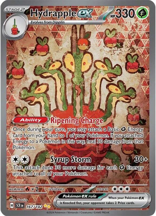 Hydrapple ex Special Illustration Rare 167/142 Stellar Crown