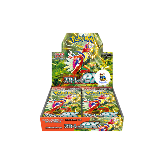 Japanese Pokemon | Scarlet & Violet Set | Pokémon Trading Cards | TCYM Authenticated | Pokemon TCG Pack | Japanese Scarlet and Violet | (Scarlet SV1S Booster Box (30 Booster Packs))