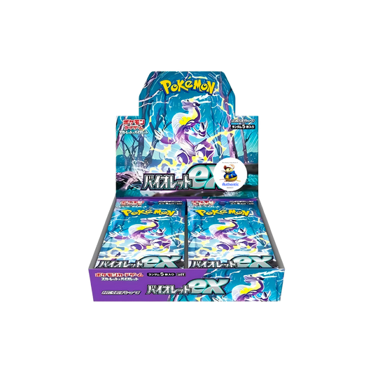 Japanese Pokemon | Scarlet & Violet Set | Pokémon Trading Cards | TCYM Authenticated | Pokemon TCG Pack | Japanese Scarlet and Violet | (Violet SV1V Booster Box (30 Booster Packs))