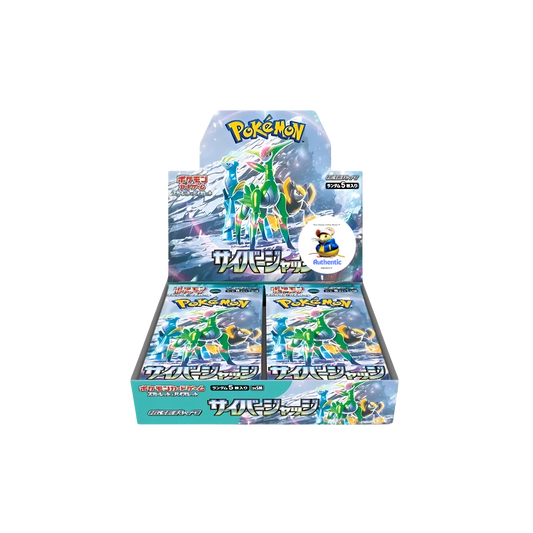 Cyber Judge Japanese Pokemon Booster Box (30 Packs) | Scarlet & Violet Set | Pokémon Trading Cards | 30 Booster Packs | TCYM Authenticated | Pokemon TCG Pack | Japanese Temporal Forces |
