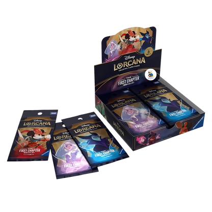 That Chunky Yellow Mouse Japanese Disney Cards | Japanese Lorcana First Chapter | 3 Lorcana Booster Packs TCYM Authenticated | Lorcana Trading Cards Collection | (Booster Box (24 Packs))