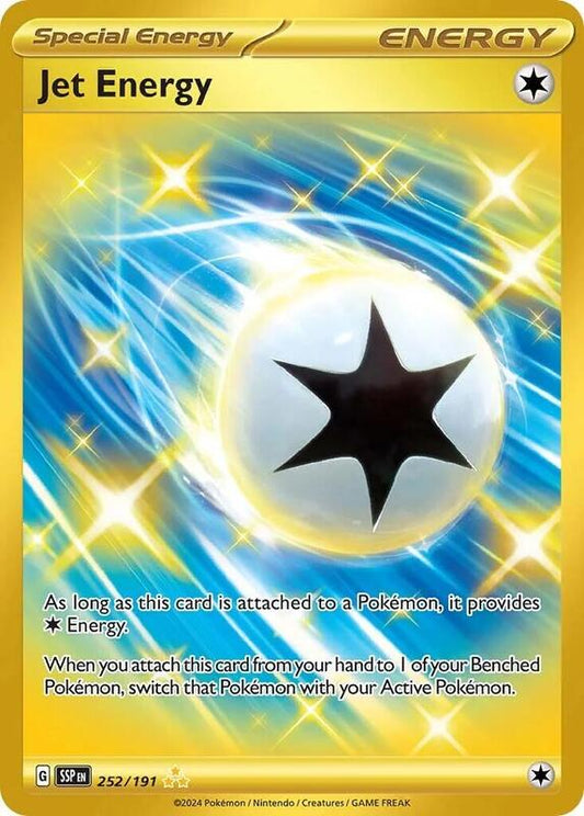 Jet Energy Hyper Rare 252/191 Surging Sparks