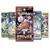 Japanese Assorted Pokemon Booster Packs Gift Bundle - Including a Selection of 5 Different Sealed Booster Packs
