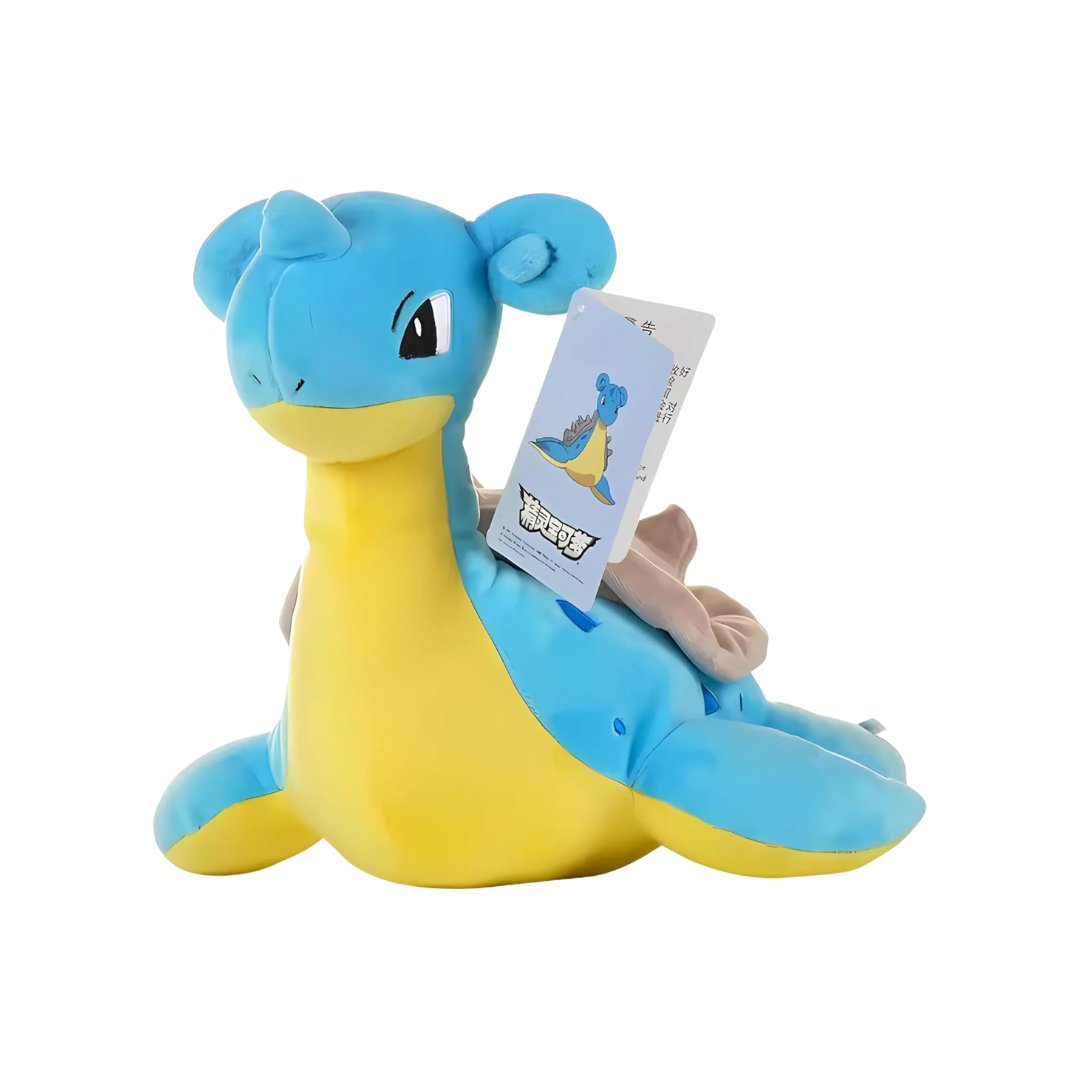 Lapras Pokemon Plush | Lapras Plush | Pokemon Teddy | Pokémon Plush for Pokemon Cards Fans | Pokemon Stuffed Toy | Plush Pokemon | Pokemon Plushies | Pokemon Toys | Pokemon Toy | Pokemon Plushie