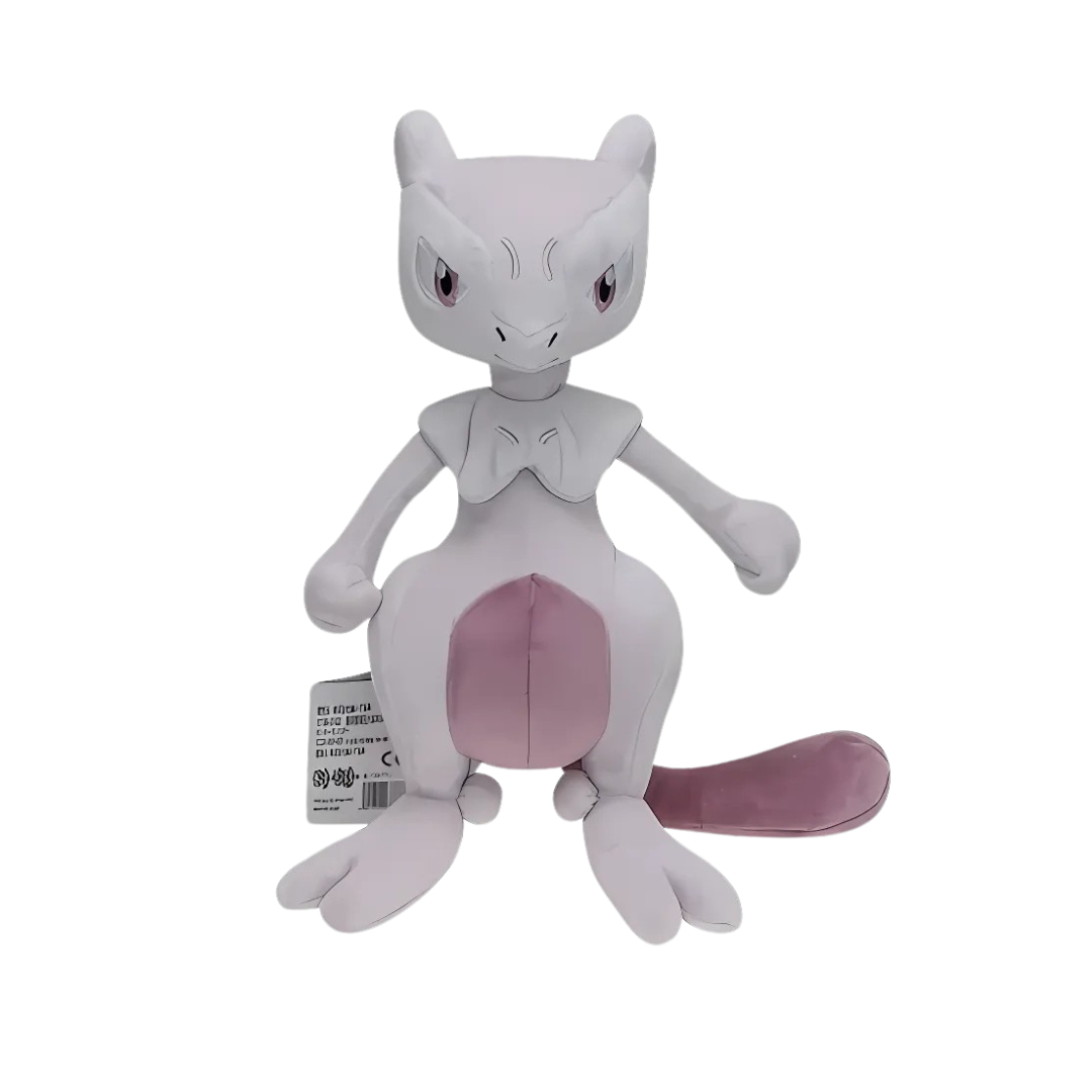 Japanese Mewtwo Pokemon Plush | Pokemon Teddy | Pokémon Plush for Pokemon Cards Fans | Stuffed Toy | Pokemon Plushies | Pokemon Toys | Pokémon Gift For Boys| Pokémon Plushie (150)