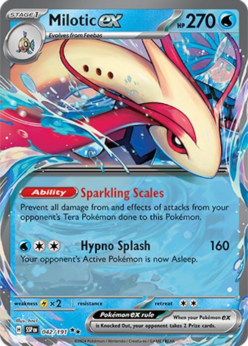 Milotic ex 042/191 Surging Sparks