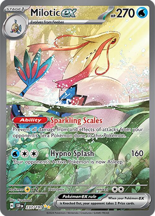 Milotic ex Special Illustration Rare 237/191 Surging Sparks