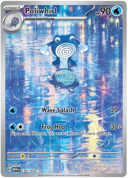 Poliwhirl 176/165 - Scarlet & Violet 151