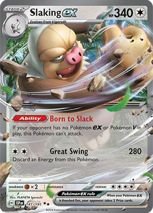 Slaking ex 147/191 Surging Sparks
