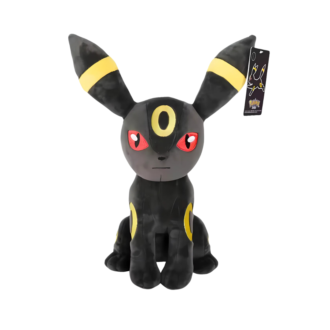 Japanese Umbreon Teddy | Pokémon Plush for Umbreon and Pokemon Cards Fans | Stuffed Toy | Anime Plushies | Pokémon Toys | Pokemon Gift | (197)