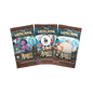 Azurite Sea Lorcana Set | 3 x Disney Trading Cards Booster Packs | Azurite Seas Lorcana 3 Booster Packs Featuring Stitch and Moana | Newest Set of Lorcana Cards for Collectors and Enthusiasts |