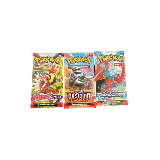 Pokemon Trading Card Game | Sealed 3 Booster Pack Lot | 100% Trusted Authentic Product from The Pokemon Brand | 30 Cards Total | Random Odds for Rare, Holo, V, VMAX & VSTAR Cards