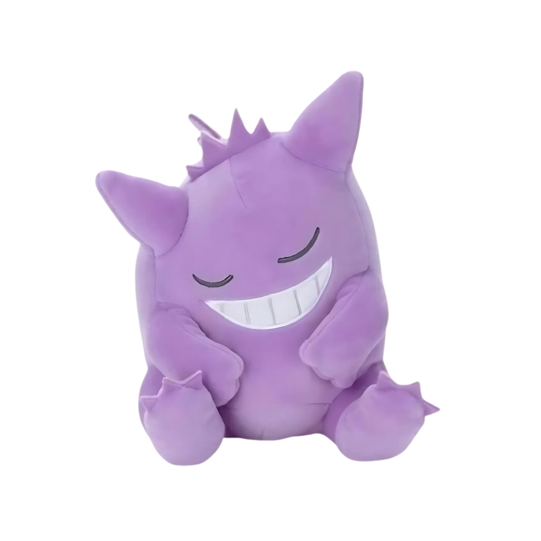 Japanese Pokémon Plush Sleeping Gengar Pokemon Plushie Soft Toy | Premium Toys for Kids and Pokemon Card Collectors | Ultimate Pillow for Comfort and Style | Perfect Pokémon Gifts