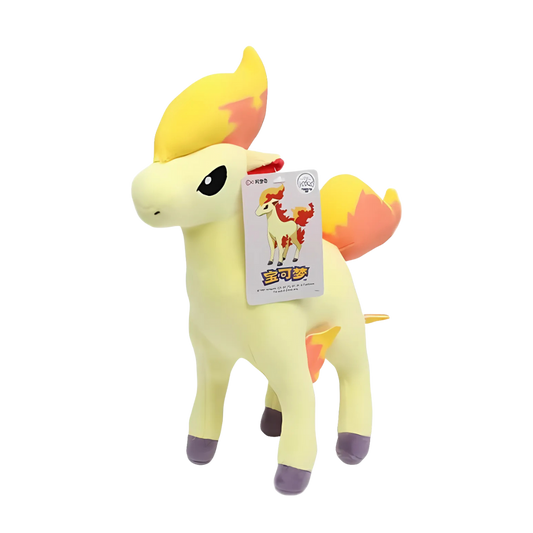 Japanese Ponyta Pokemon Plush | Anime Teddy | Plush for Trading Cards Fans | Stuffed Toy | Pokemon-Plushies | Toys | Plushy Gift For Boys| Pokémon Plushie (077)
