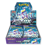 Pokemon Cards Scarlet and Violet, Japanese Violet ex - Booster Box including 30 Pokemon Booster Packs - TCYM Product - No Shrink Wrap