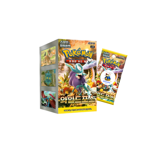 Korean Temporal Forces Pokémon Booster Box | 30 x Korean Wild Forces Booster Box | 30 x Card Packs | Pokemon TCG Pack | TCYM Authenticated |