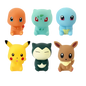 Pokemon Bath Toys | 6 Unique Pokemon Toys | Toddler Bath Toys | Baby Bath Toys | Swimming Pool Toys | Bath Toy | Travel Toys | Water Toys | Pokemon Figures | Kids Bath Toys | Water Play Toys