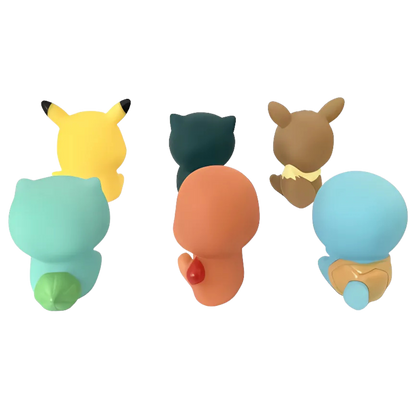 Pokemon Bath Toys | 6 Unique Pokemon Toys | Toddler Bath Toys | Baby Bath Toys | Swimming Pool Toys | Bath Toy | Travel Toys | Water Toys | Pokemon Figures | Kids Bath Toys | Water Play Toys