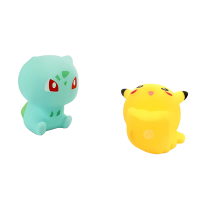 Pokemon Bath Toys | 6 Unique Pokemon Toys | Toddler Bath Toys | Baby Bath Toys | Swimming Pool Toys | Bath Toy | Travel Toys | Water Toys | Pokemon Figures | Kids Bath Toys | Water Play Toys
