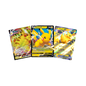 Pikachu Pokemon Card Gift Bundle | Three Pikachu Pokémon card | Pikachu VMAX Pokemon Card | Sword Shield Promo Pikachu Card | Scarlet and Violet Pikachu EX |
