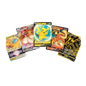 Pokemon TCG: 5 Rare Shiny Pokemon Cards | Pikachu V Pokemon Card | Black Gold Pokemon Card Eternus V | Eevee VMAX Pokemon Card | Crown Zenith Charizard Pokemon Card V | Pokemon Go Card Dragonite |