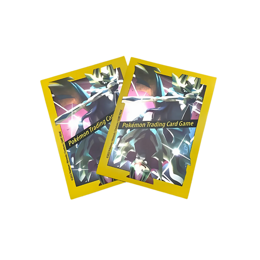 Pokémon Collectible Trading Card Protective Sleeves - 65 Total - Shiny Zacian & Zamazenta - Crown Zenith