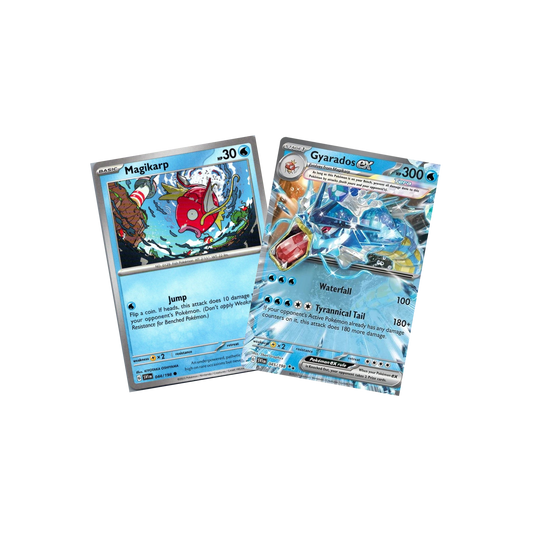 Gyarados ex 045/198 Double Rare - Scarlet & Violet - Pokemon Evolution 2 Card Lot